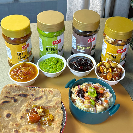 Chutney Bundle Pack of 4  (1000G Each)