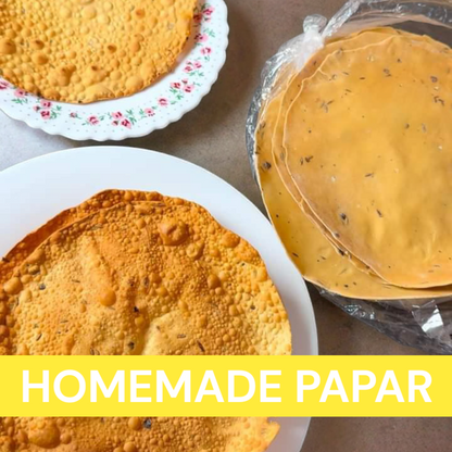 Homemade Crispy Papar